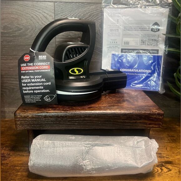 Sun Joe All-Purpose Electric Leaf Blower, 6-Amp Motor, 155 MPH, 260 CFM, Black. - Picture 8 of 15